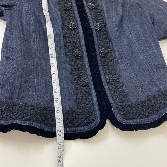 I.N.C. International Concepts Jean Jacket Women's Medium - Picture 11 of 12